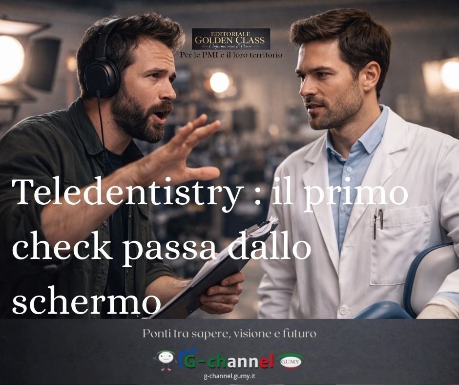 Teledentistry : il primo check passa dallo schermo